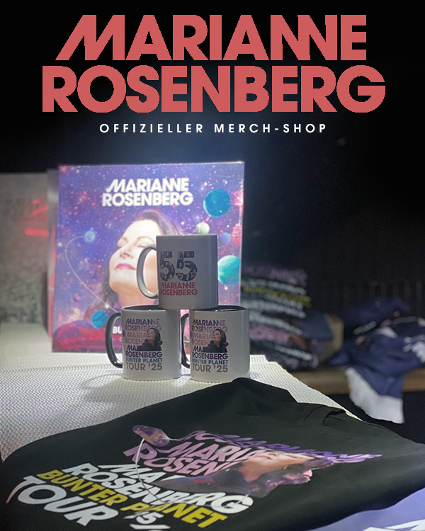 Marianne Rosenberg Merchandise Stand Tour 2026
